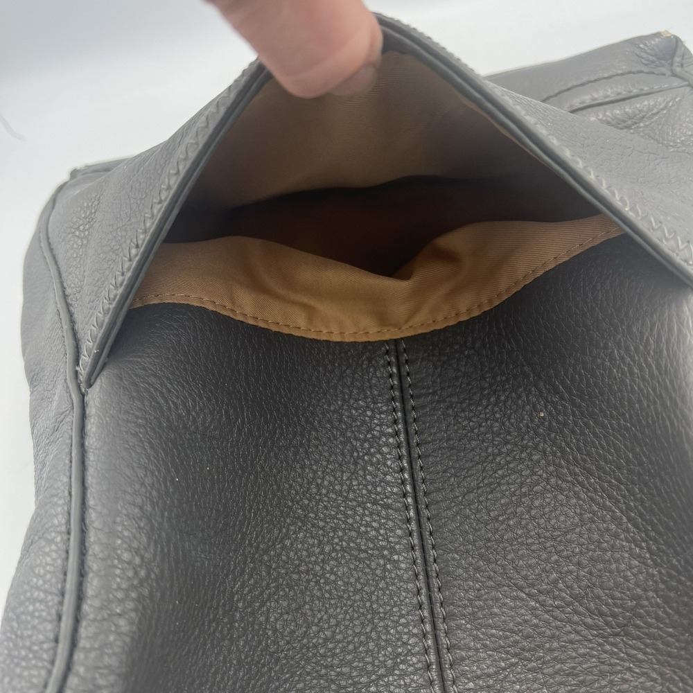 THE SAK Lucia pebbled leather women's crossbody bag -Dark Grey - Picture 4 of 9